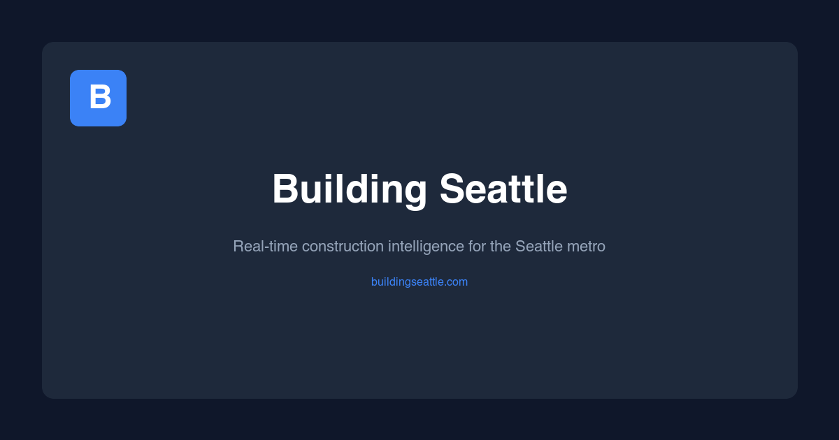 Browse Seattle Construction Permits | Building Seattle